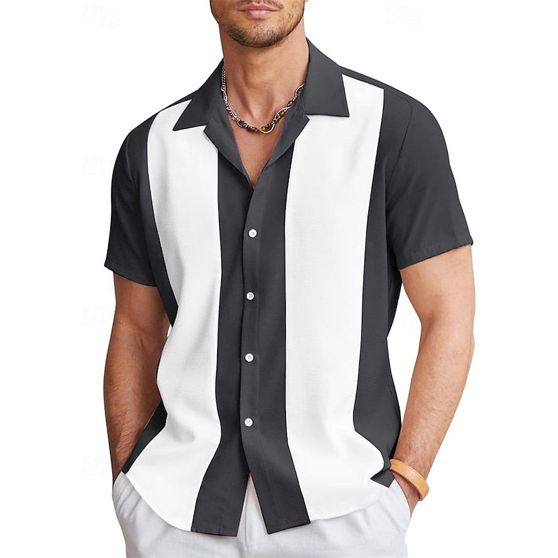 Sophisticated summer shirt designed for comfort and stylish elegance on warm days.






