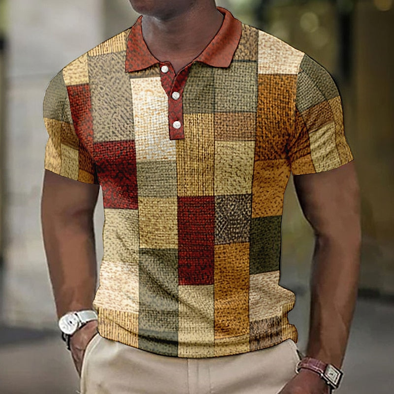  Stylish men's summer shirt with lightweight and breathable fabric, perfect for vibrant summer days and casual outings.






