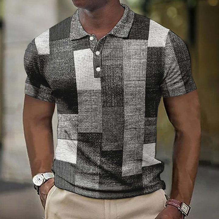  Stylish men's summer shirt with lightweight and breathable fabric, perfect for vibrant summer days and casual outings.






