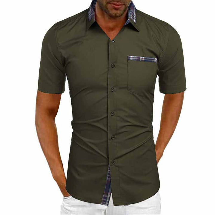 Stylish men's polo shirt made with breathable fabric, perfect for summer days with a classic design for versatile styling.