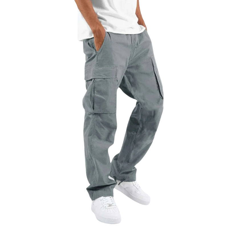 Modern men's pants designed for style and comfort, featuring a sleek fit and breathable fabric ideal for summer days.






