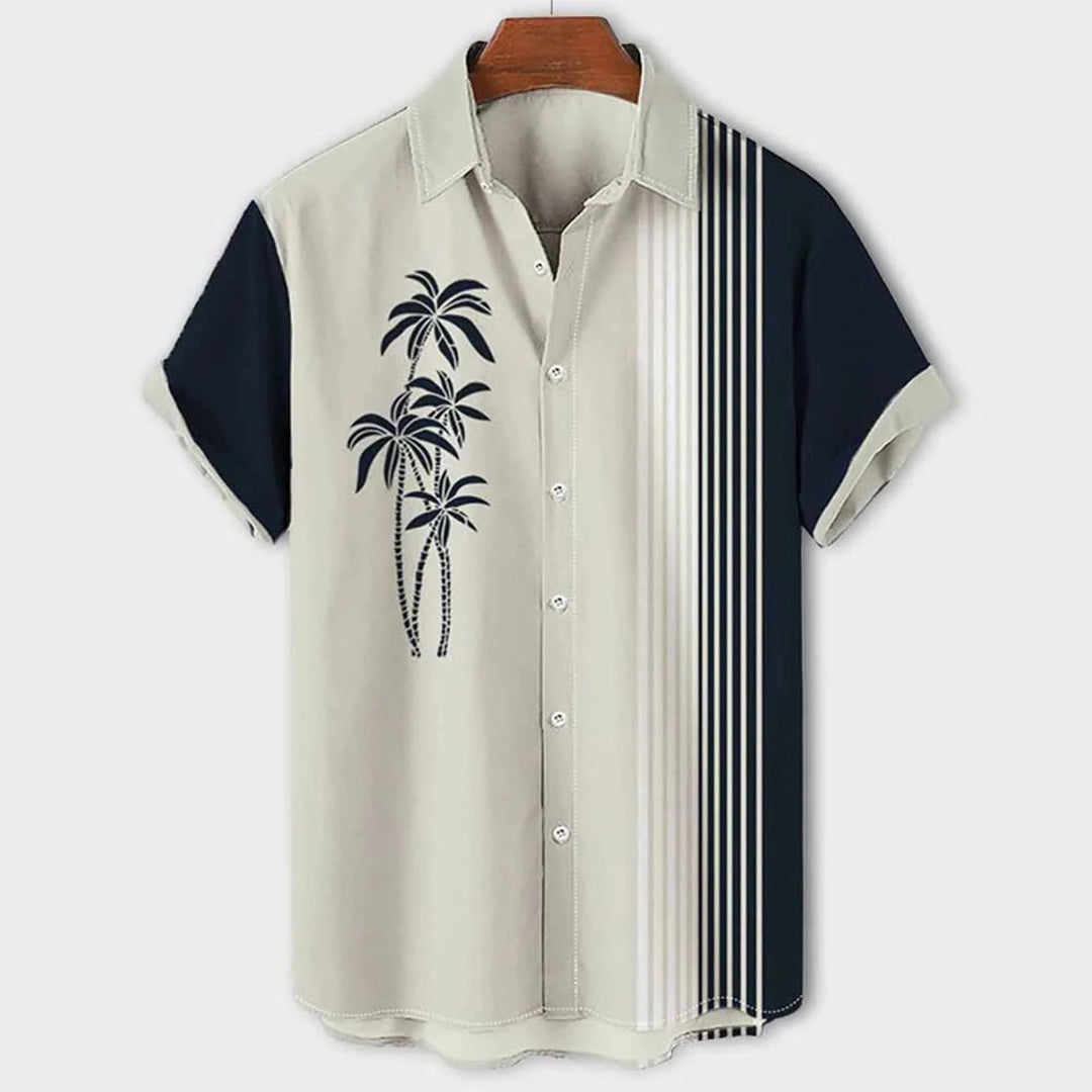 Stylish palm tree summer shirt with a lightweight, breathable design, perfect for adding a tropical vibe to casual outings and summer adventures.






