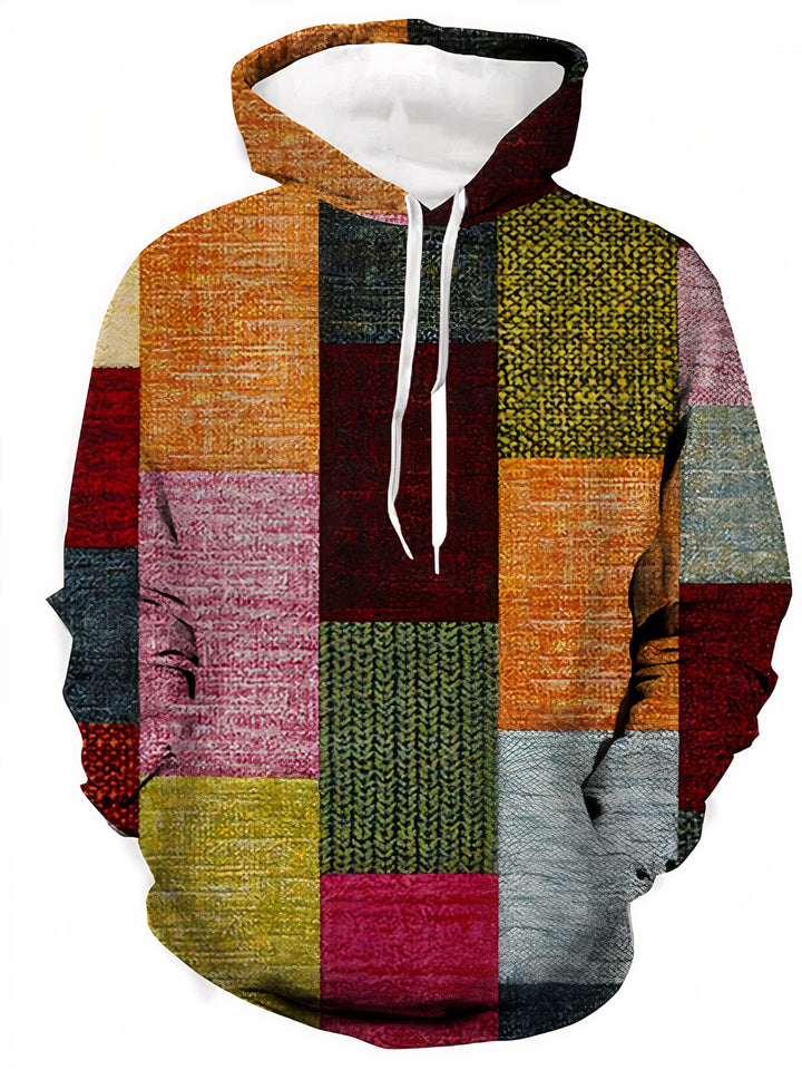 Stylish and warm autumn hoodie, perfect for staying cozy on cool autumn days.