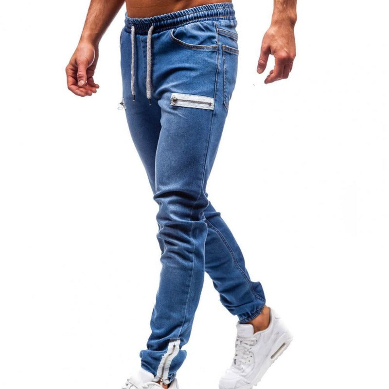 Stylish men’s denim pants with a modern fit, premium stretch material, and breathable design for comfort and versatility.