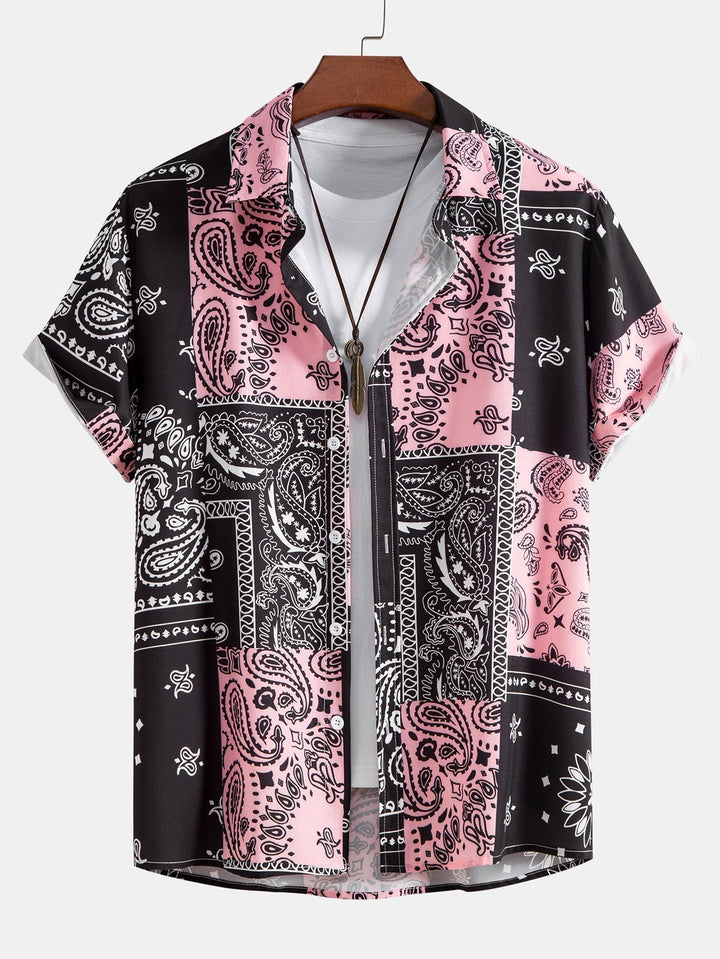 Trendy summer shirt for men, designed for comfort and style during the hot season.






