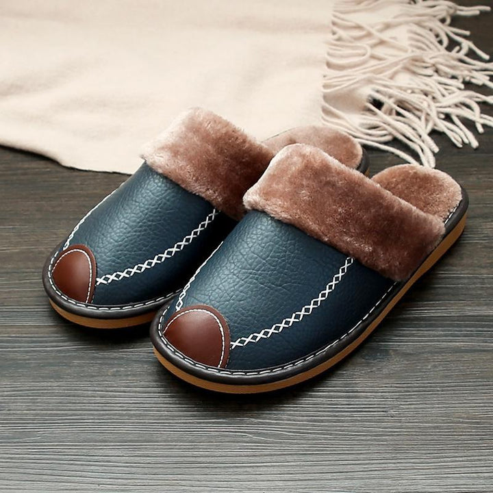 Cozy warm slippers offering ultimate comfort with soft insulation and a durable sole, ideal for relaxation.






